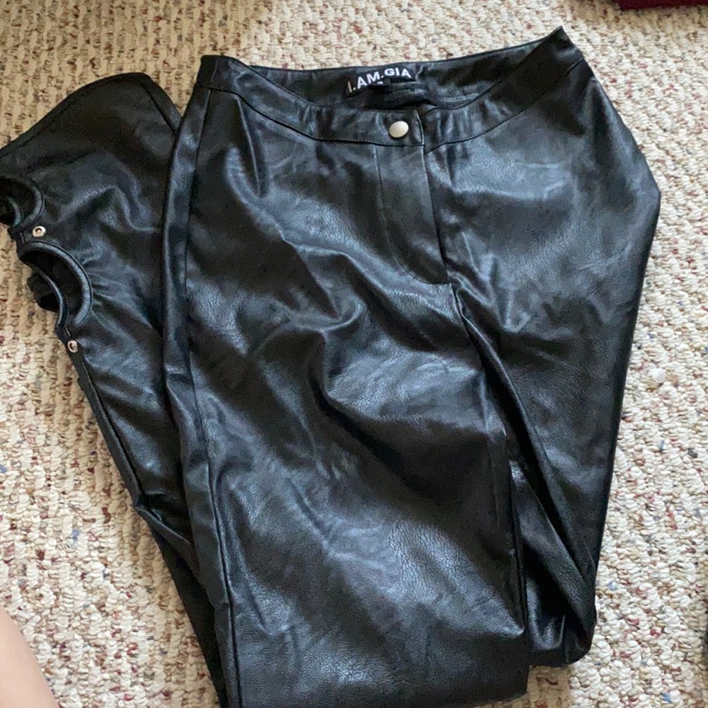 i am gia leather pants